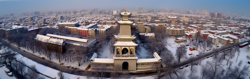 古代建筑北京钟楼雪景摄影图,高清,摄影图,摄影图片,图片大全,摄影图免费下载